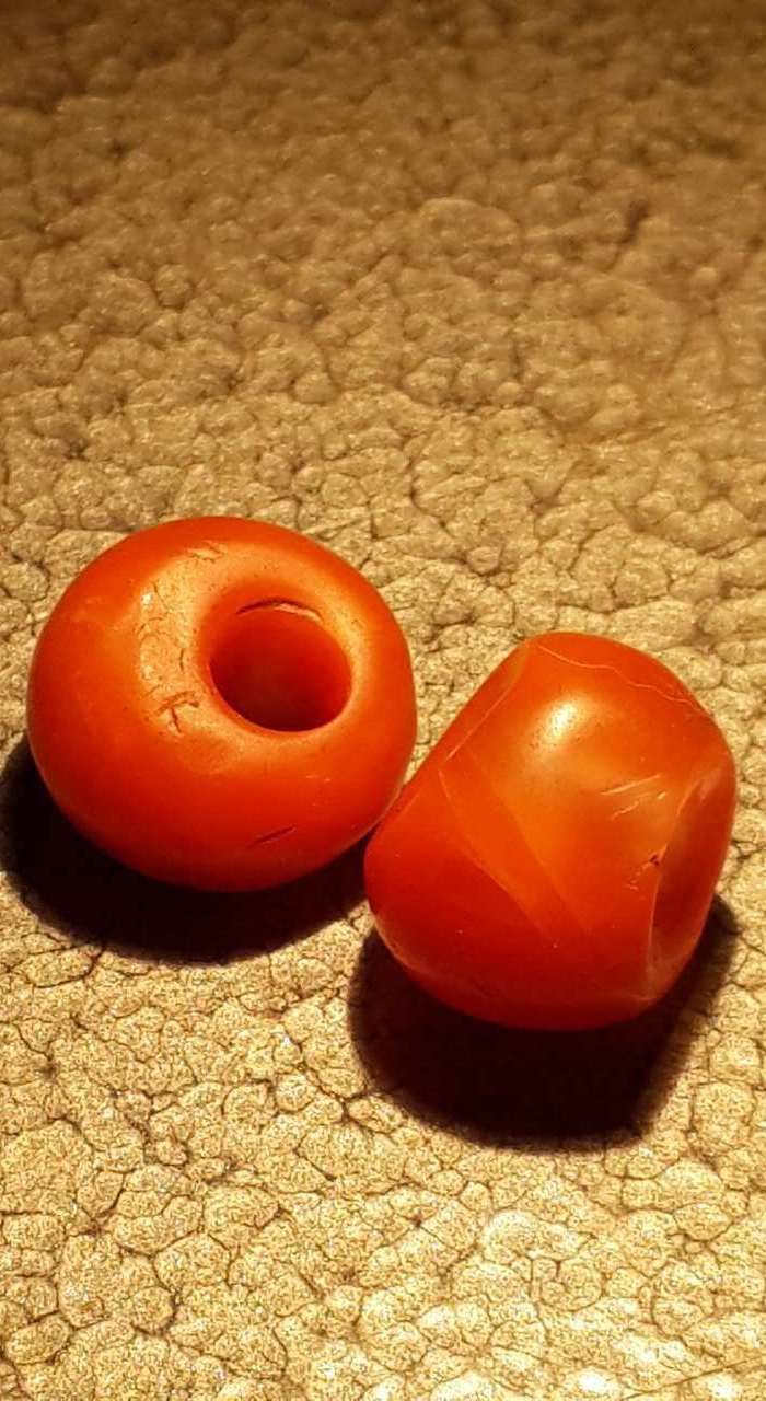 清代保山南红一对