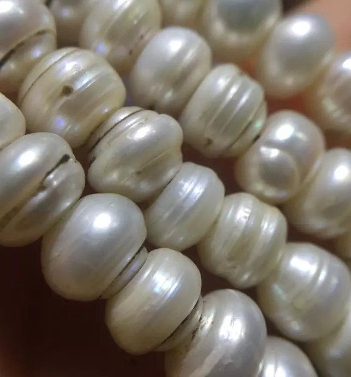 藏区收来的百年老珍珠108