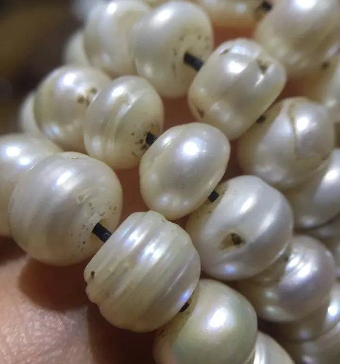 藏区收来的百年老珍珠108