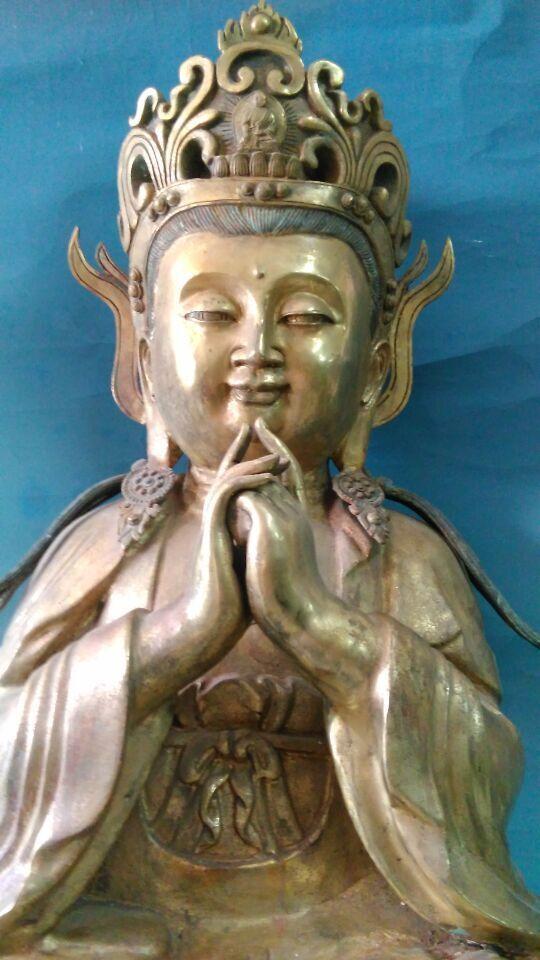 面相极好宣德佛像