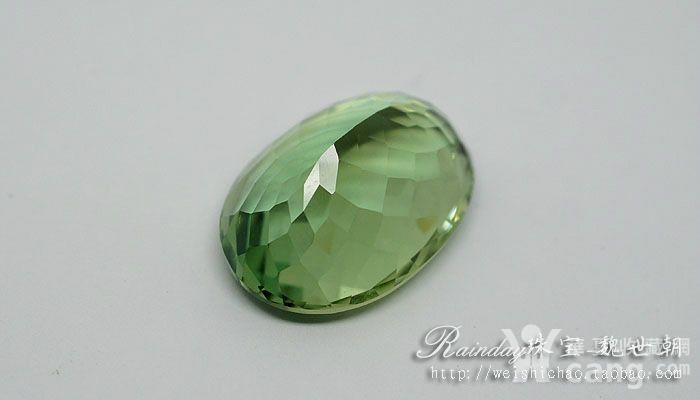 70.63ct 天然绿色托帕石戒面 带gia证书