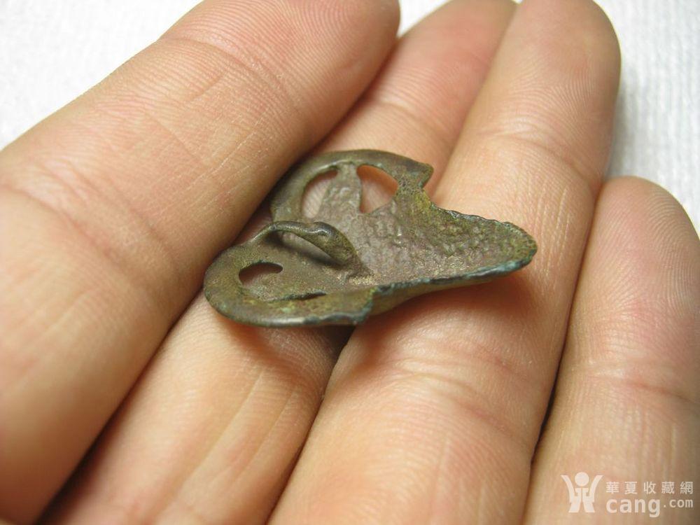 铜器 青铜 内蒙沙坑出的馆藏级鄂尔多斯羊头