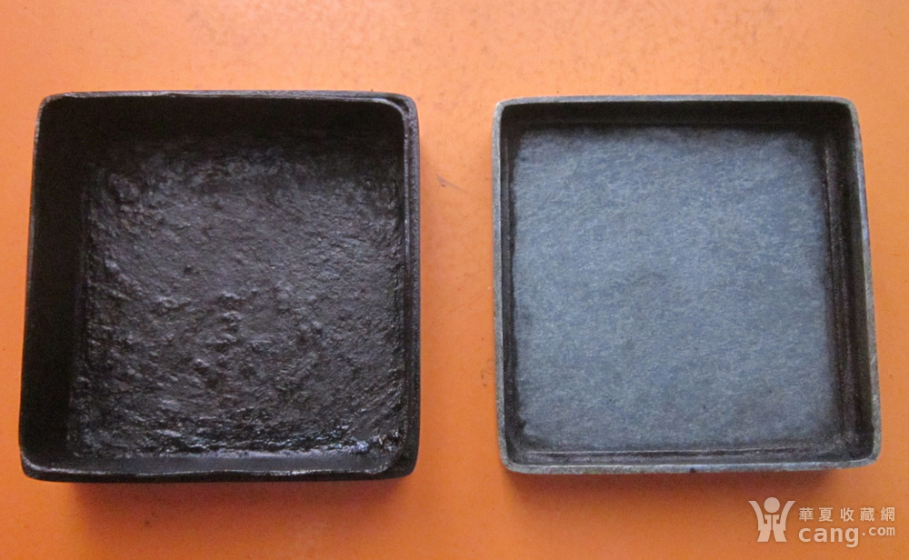 顾随.旧藏】顶级名店.【松竹斋】画稿.铜墨盒