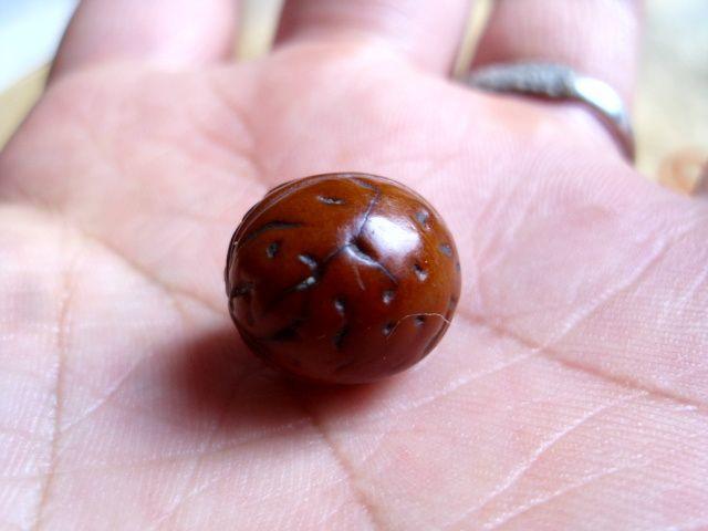 百年包浆 老桃核