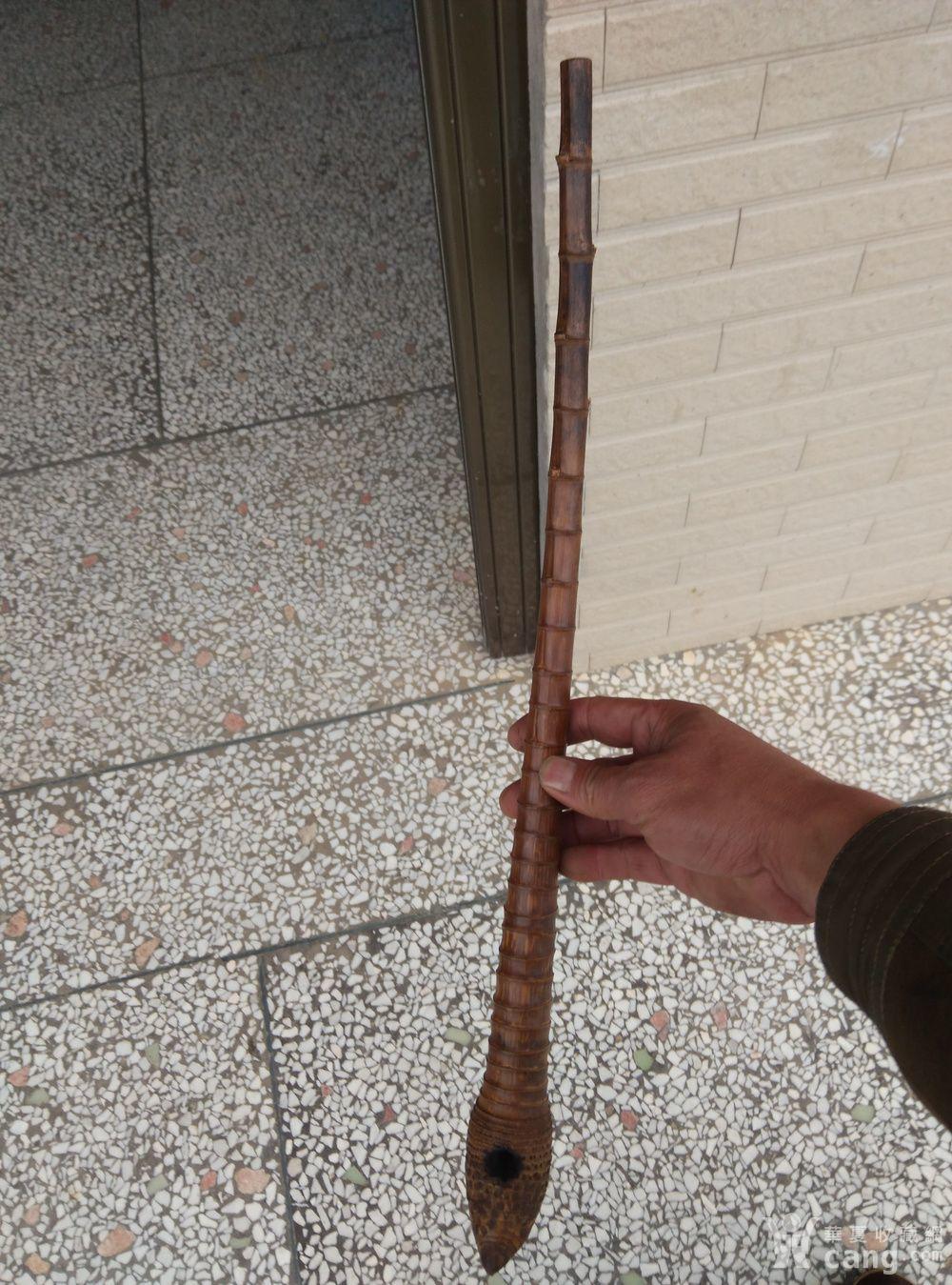 几十年的竹烟袋
