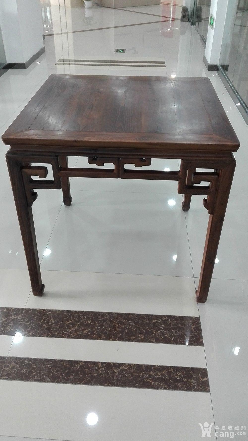 老料新做柞榛木小八仙桌