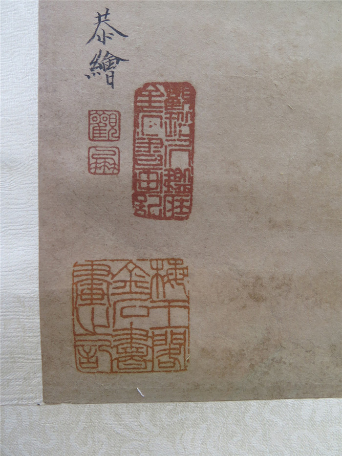 宫廷画师丁观鹏人物作品