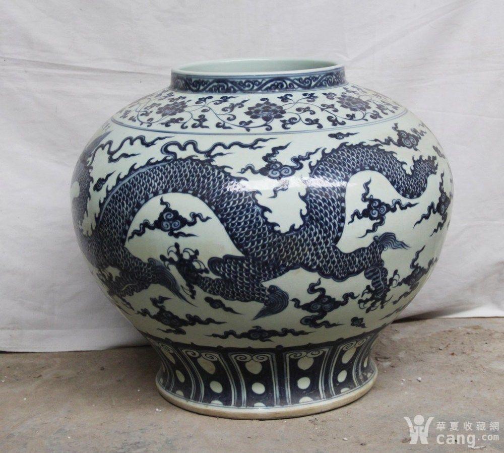 大明宣德大龙罐