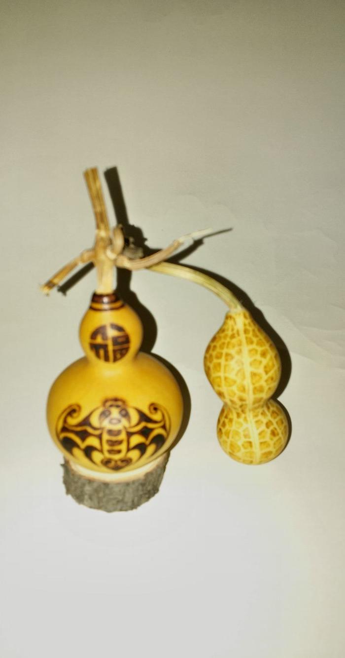 世伟护禄- 福,花生 葫芦两个