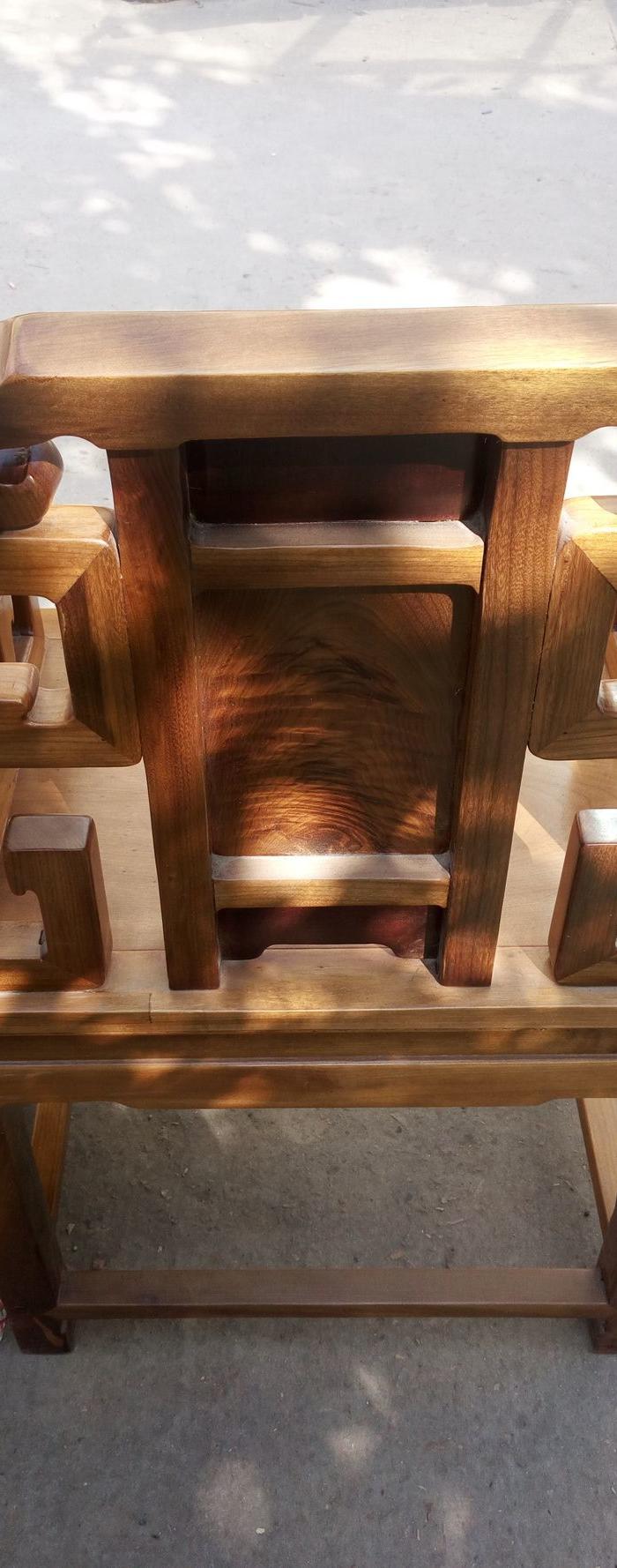 金丝楠木太师椅一套