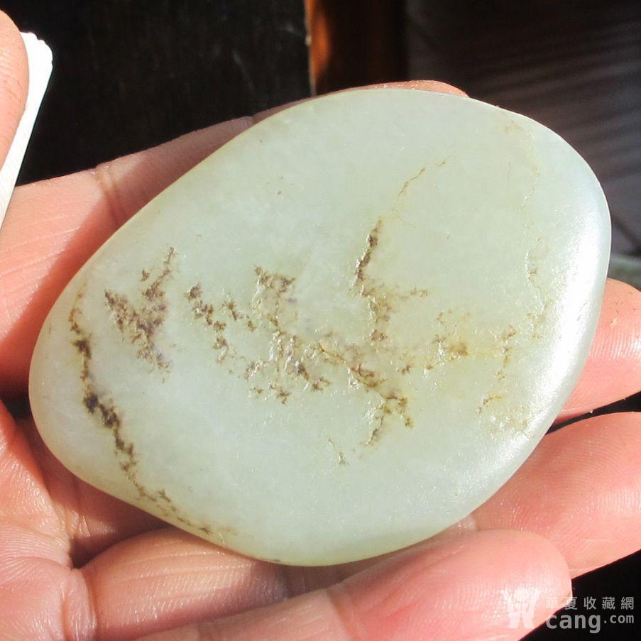 【57克】和田籽料原石_地摊交易_华夏收藏网