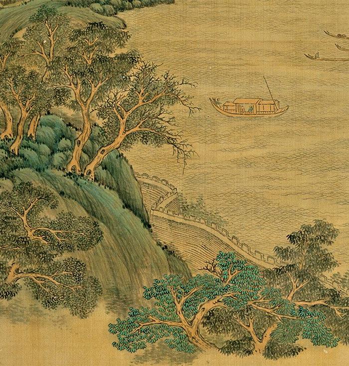 清-关槐-西湖图