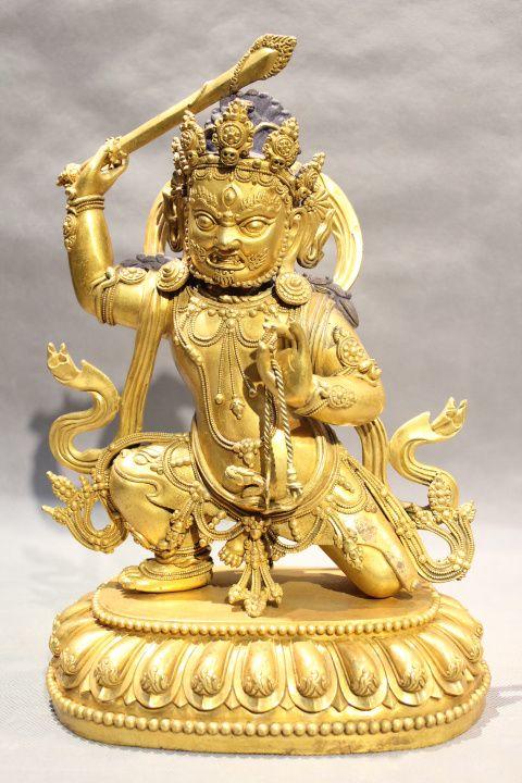 鎏金大威德菩萨