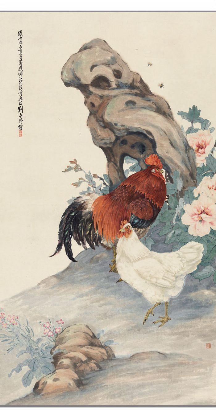 刘奎玲富贵大吉图