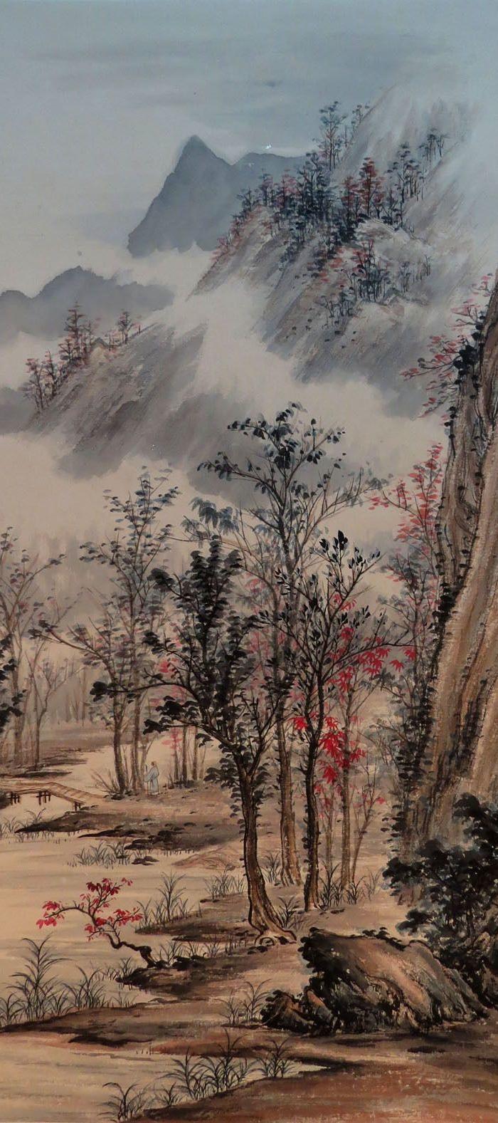 2934黄君璧山水立轴