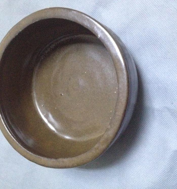 晚清民国单色釉大笔洗(盆)