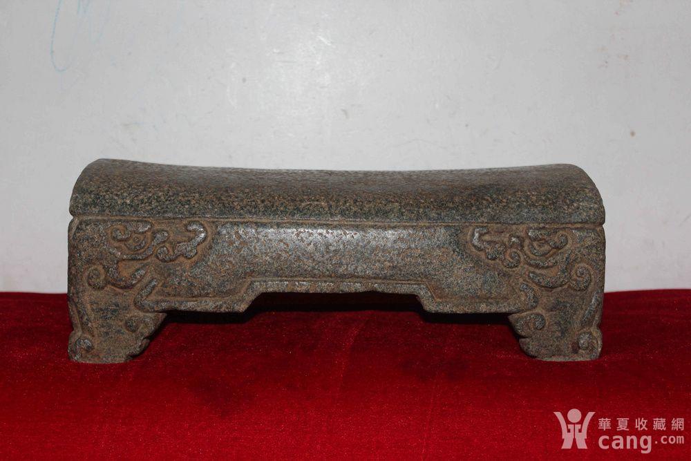 民国4面工青石枕头