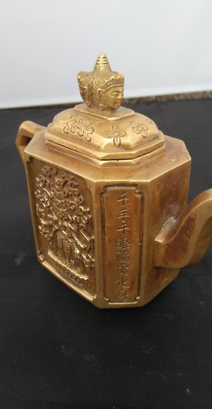 铜壶_铜壶价格_铜壶图片_来自藏友虎皮猫_铜器_地摊交易_华夏收藏网