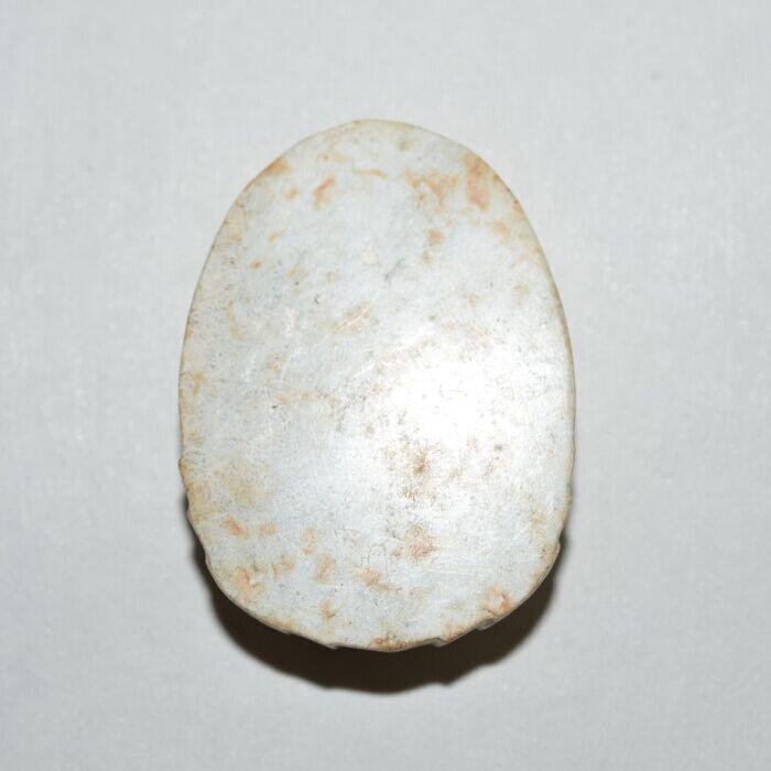 古玩古玉老玉 良渚文化 鸡骨白 老玉蝉 佩件