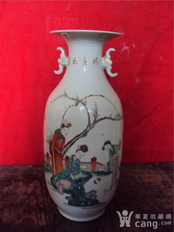 民国名家公兴昌绘红楼梦瓶一个