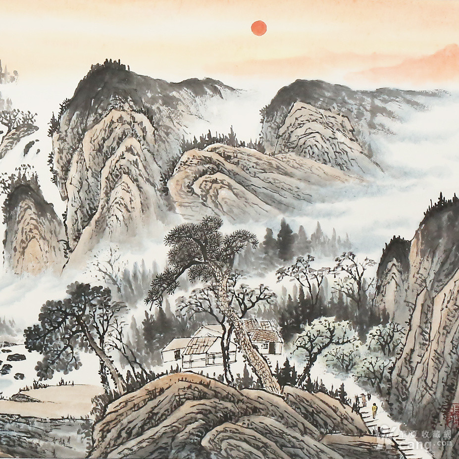 王永刚《万象更新图》书画真迹