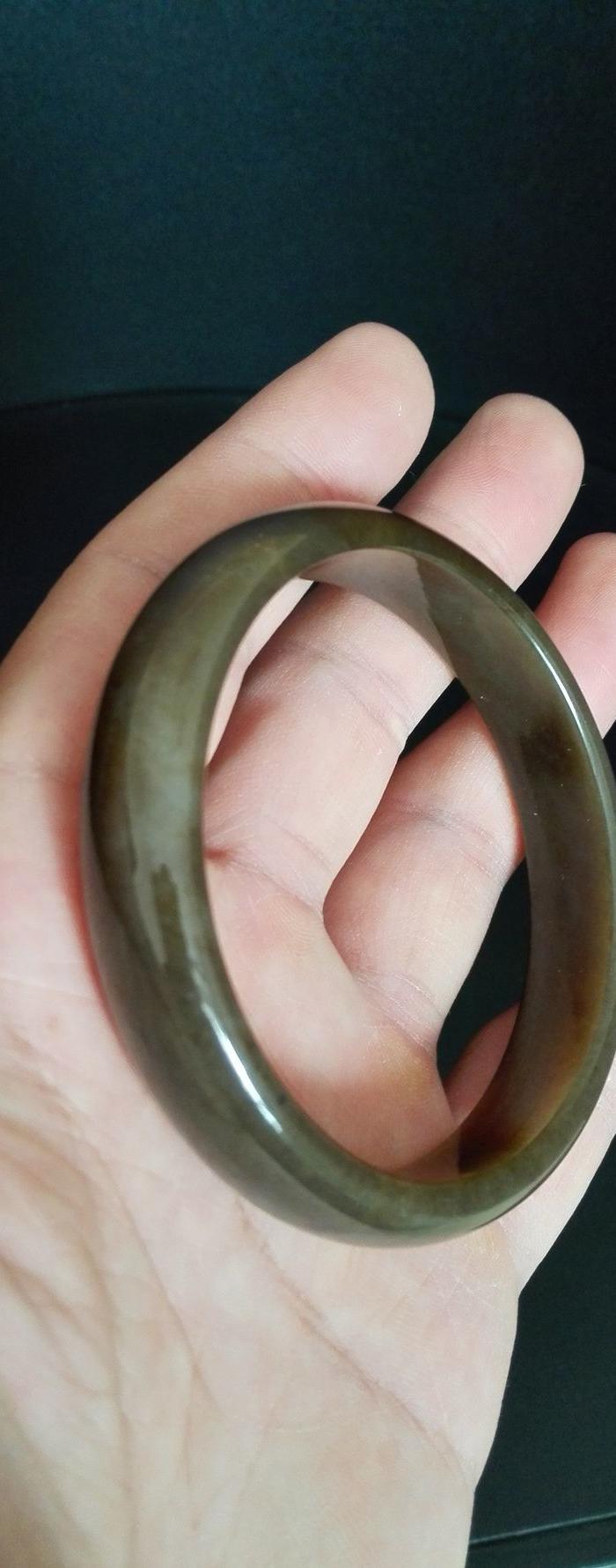 和田玉且末糖料手镯b