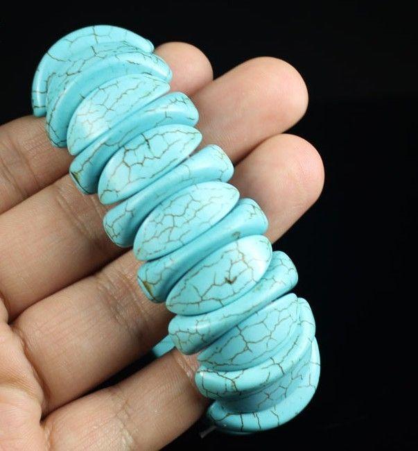 天然绿松石新款手链民族风手串