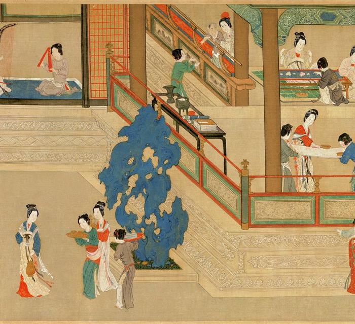 明 仇英 汉宫春晓