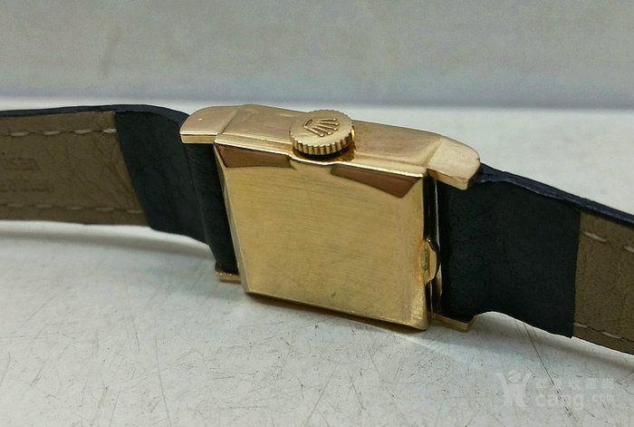 万泉收藏-正品二手18k方形劳力士女装手表030