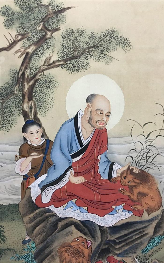 价格_丁观鹏人物作品图片_来自藏友海洋洪_字画_地摊交易_华夏收藏网