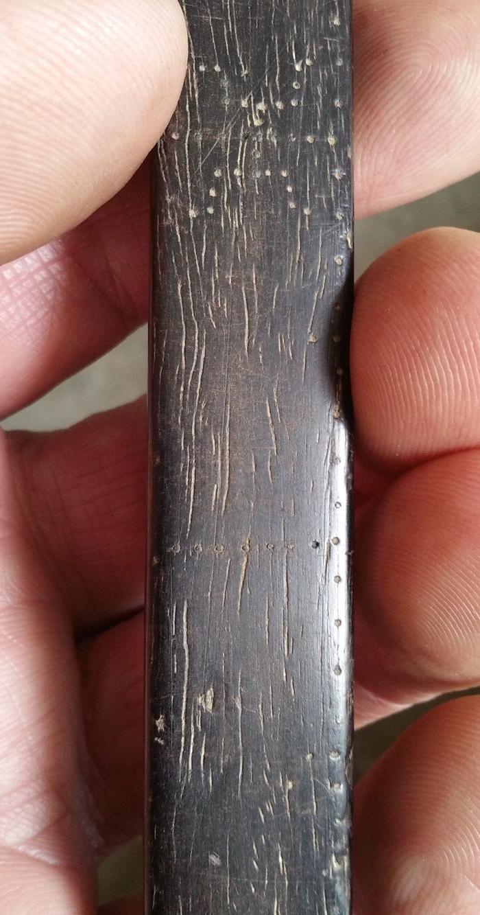 清代老紫檀尺子一把