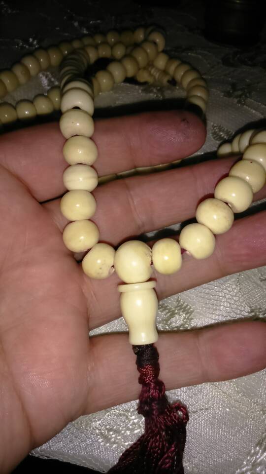 0.8牛骨108佛珠