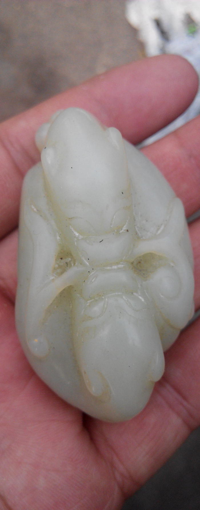 老坑玉把件_地摊交易_华夏收藏网