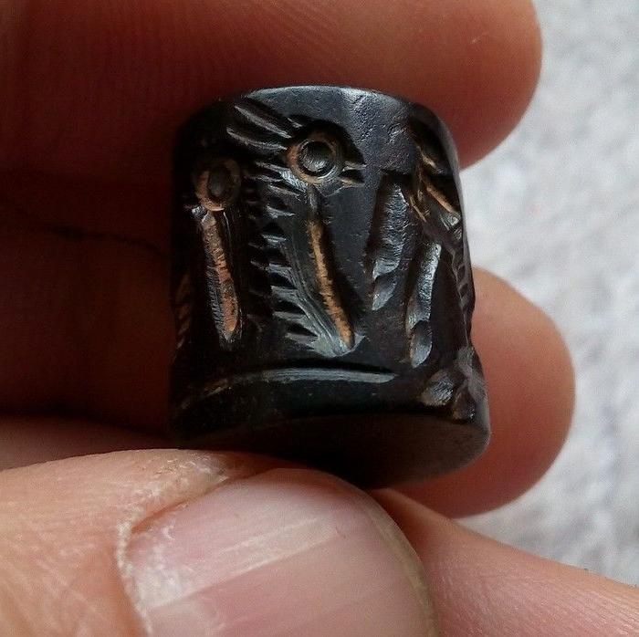 萨珊王朝陨石印章