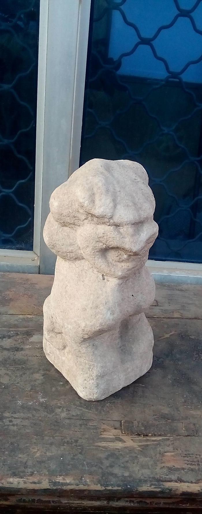 明——白石狮子