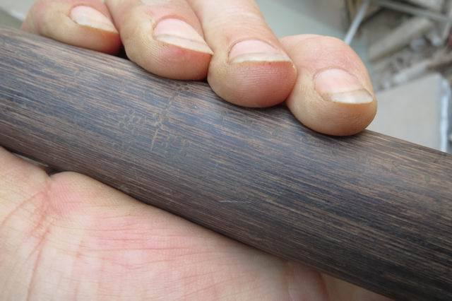 好品无裂铁力木大秤杆一根