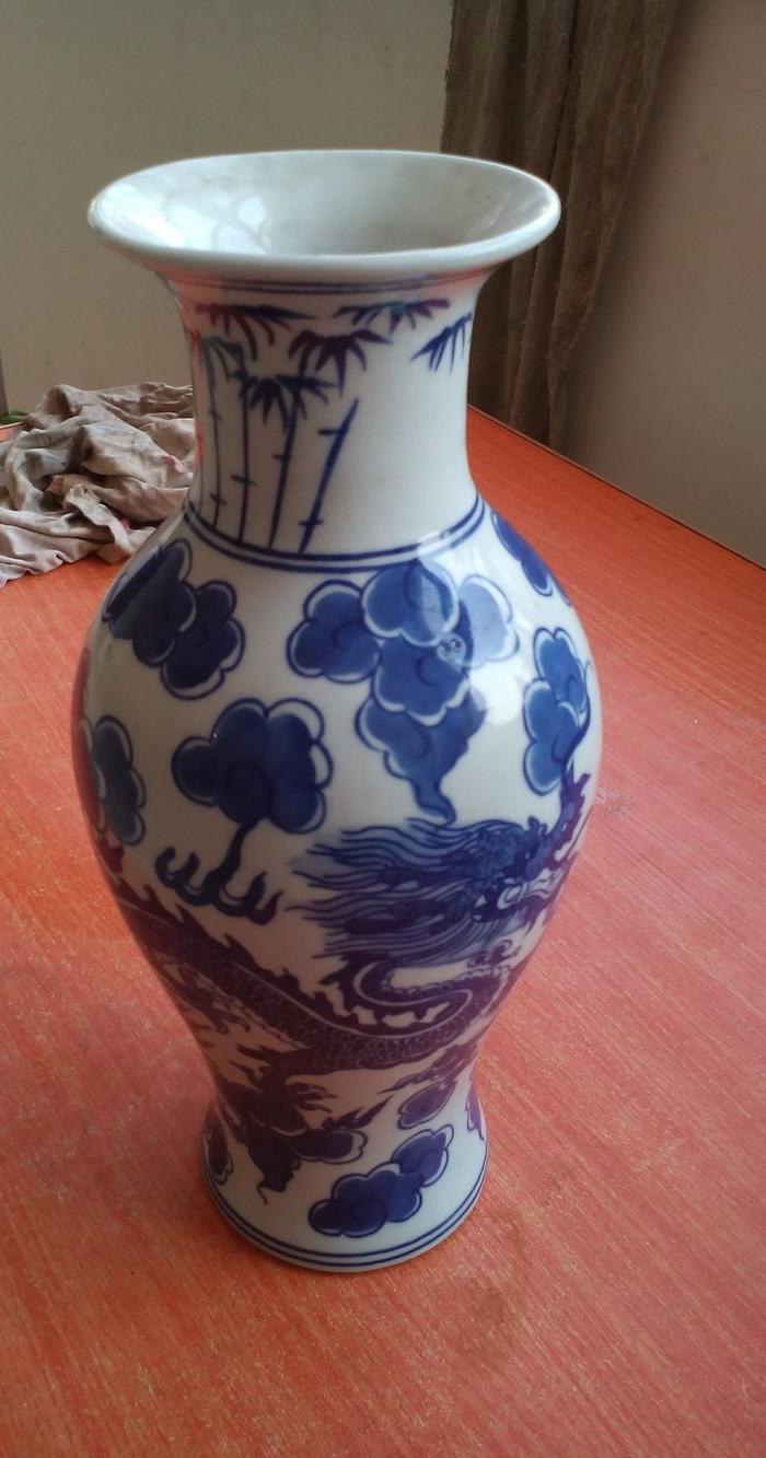 价格_青花观音瓶图片_来自藏友haotongkuai_瓷器_地摊交易_华夏收藏网