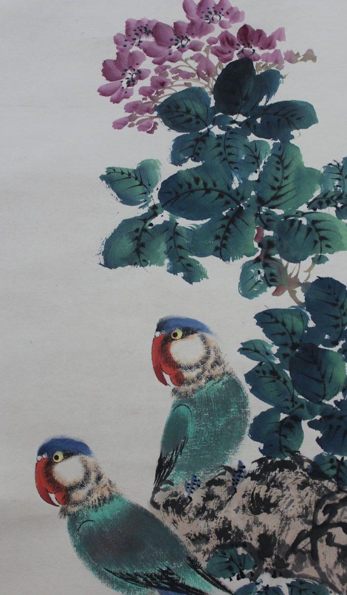 谢稚柳陈佩秋合作花鸟_谢稚柳陈佩秋合作花鸟价格_谢稚柳陈佩秋合作花