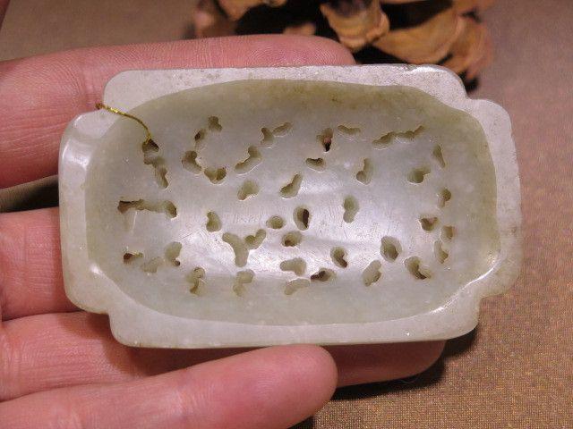 清代和田玉瓦子一套