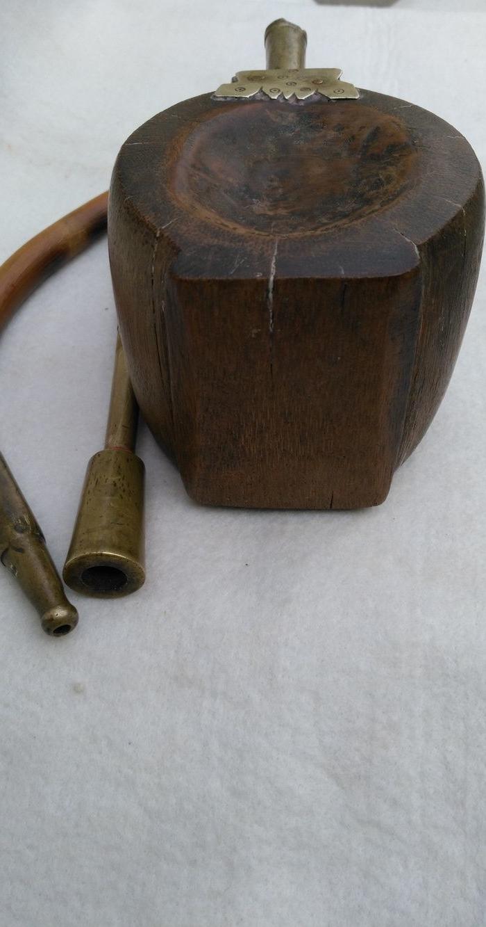 乡下收的民国竹筒水烟袋