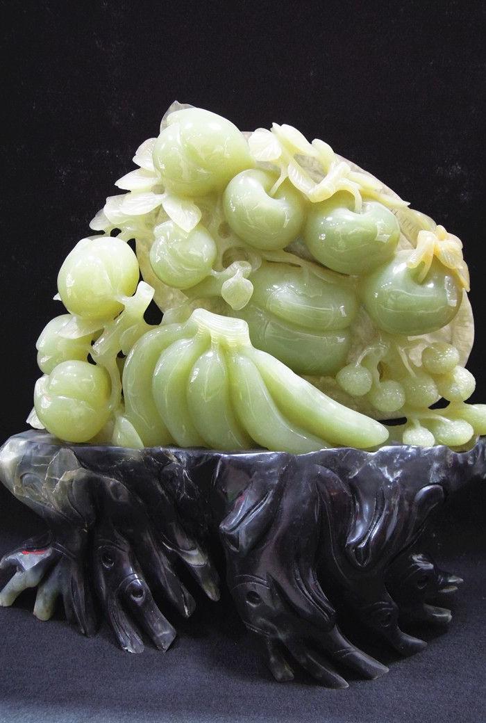 平安富贵 玉 摆件