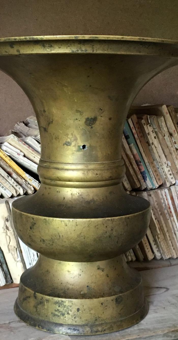 清代早期铜花古