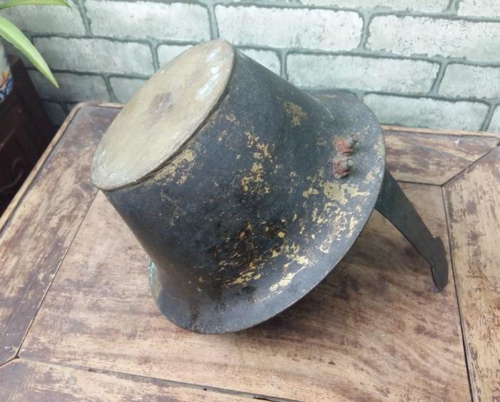 【江啸堂】藏品 古玩 清代铜勺1只 水勺水兜 铜器 古董