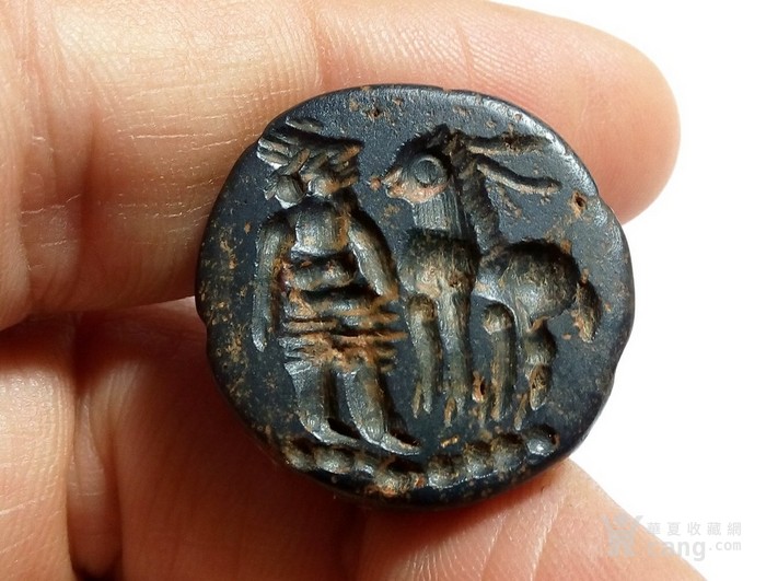 萨珊王朝陨石印章