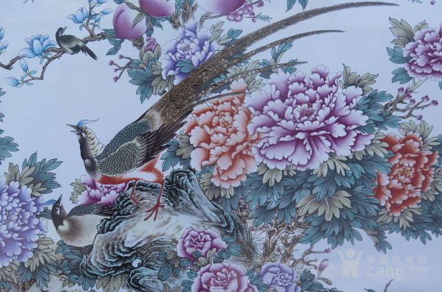 张艺锦堂富贵【瓷板画】