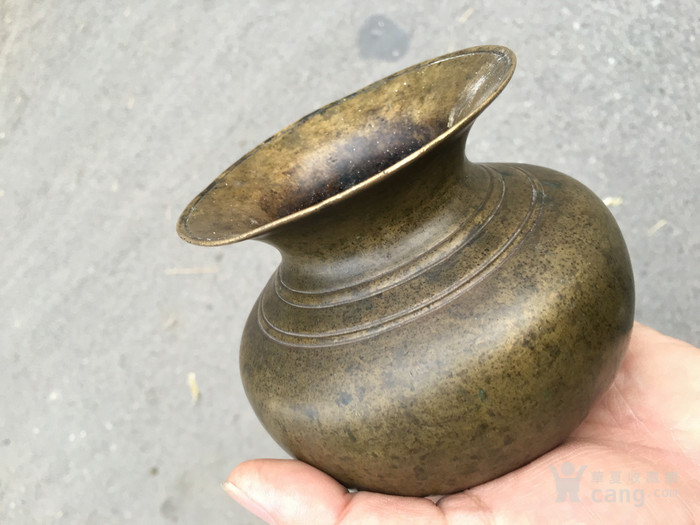 清代中期铜渣斗