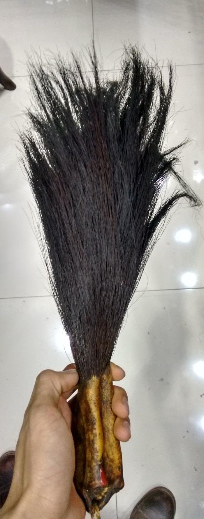 马尾拂尘包老马尾