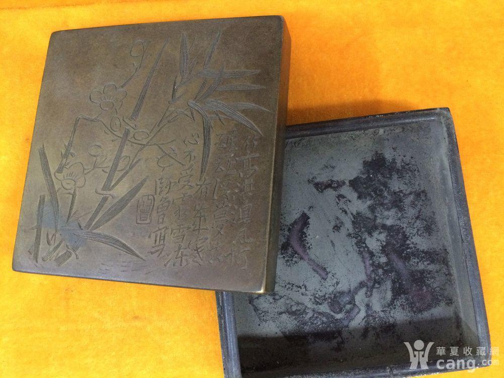 陈师曾刻铜大墨盒