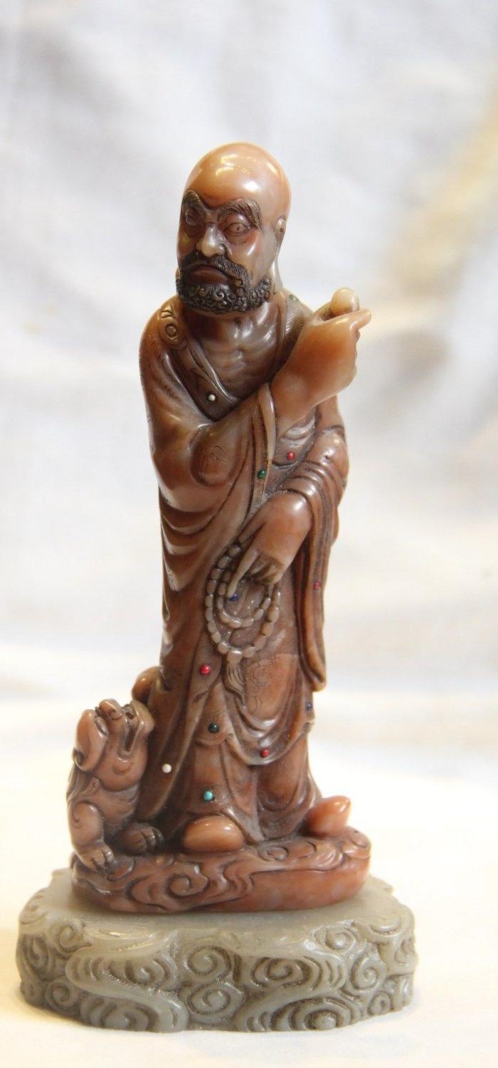 清代名家林炳生寿山石人物