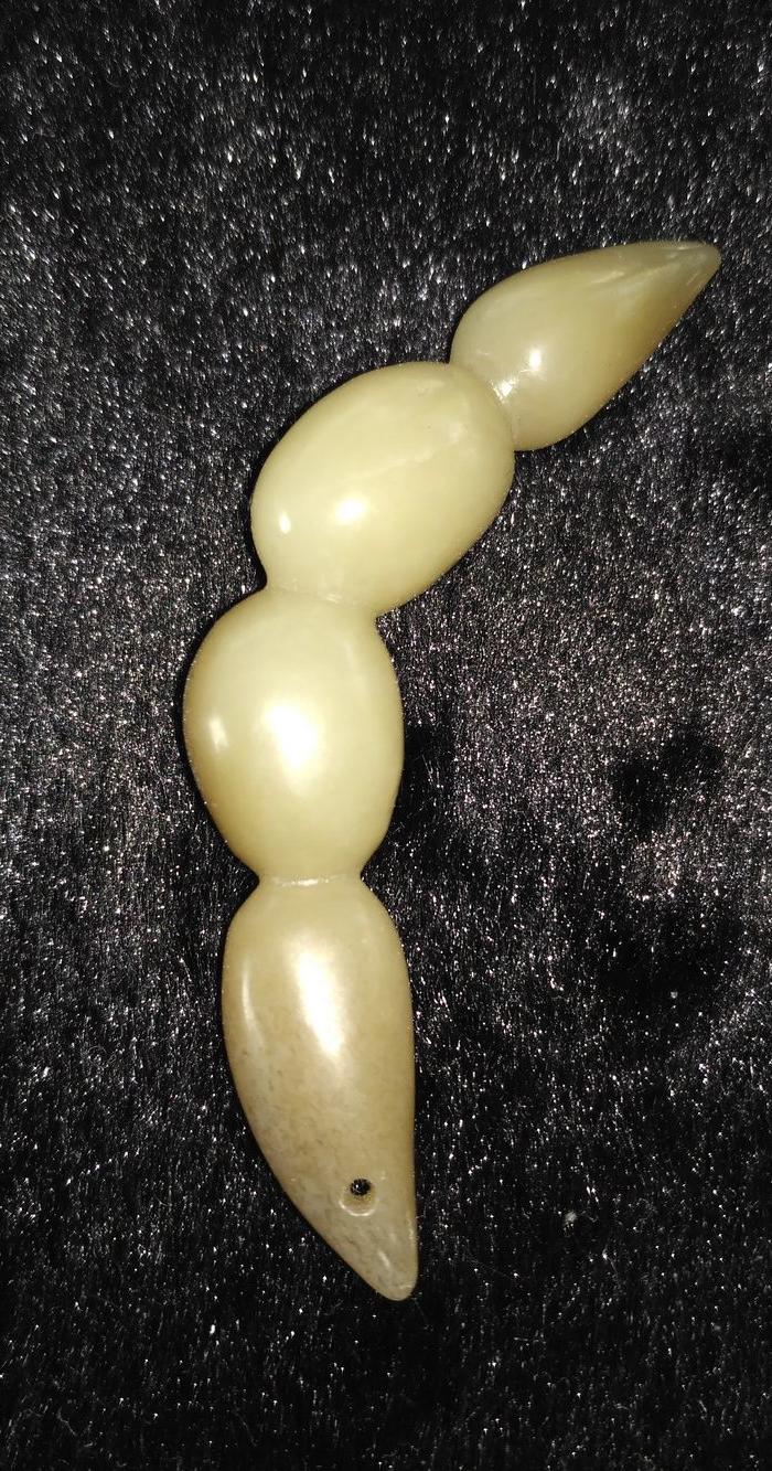 和田玉藕_和田玉藕价格_和田玉藕图片_来自藏友李付生_玉器_地摊交易